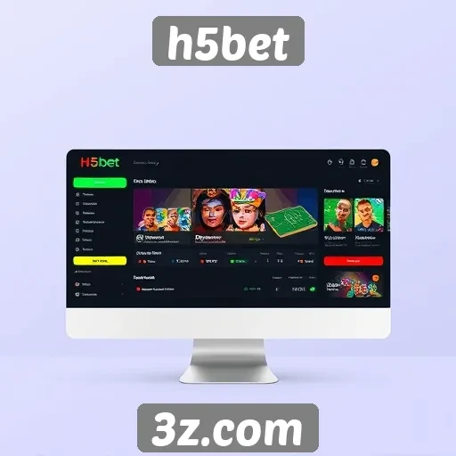 Facilidade de uso da interface do H5bet